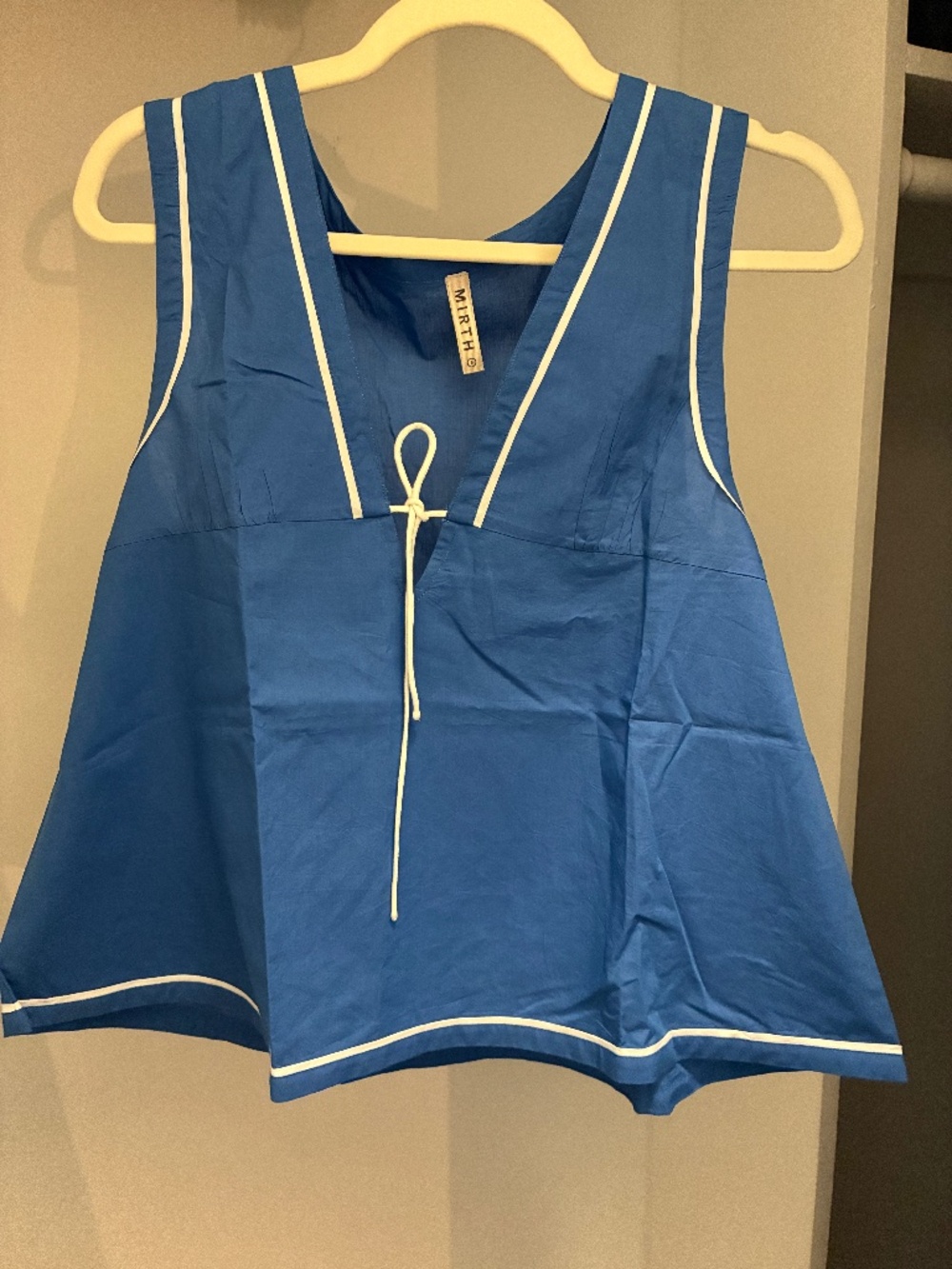 MIRTH Pajama Pant & Camisole Set in Sapphire - Small - NWT